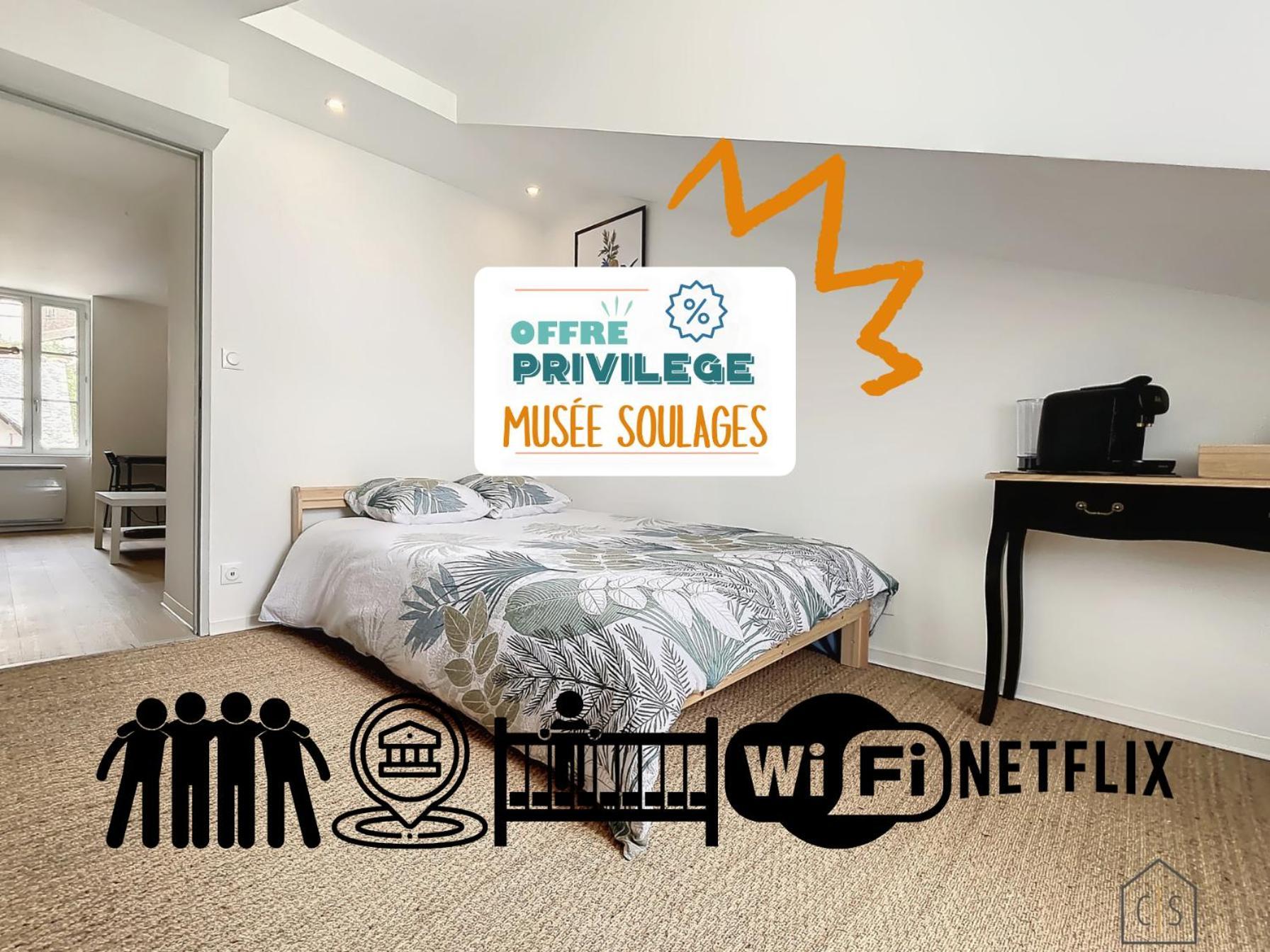 Appartement L'oustal Amans Rodat *